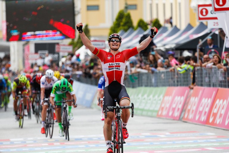 Andre Greipel vince la dodicesima tappa del Giro D'Italia a Bibione